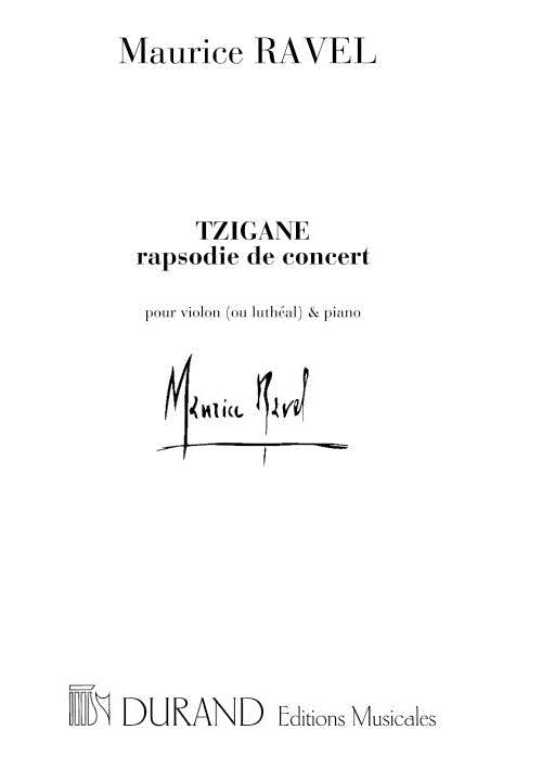 Ravel - Tzigane (viool / piano)