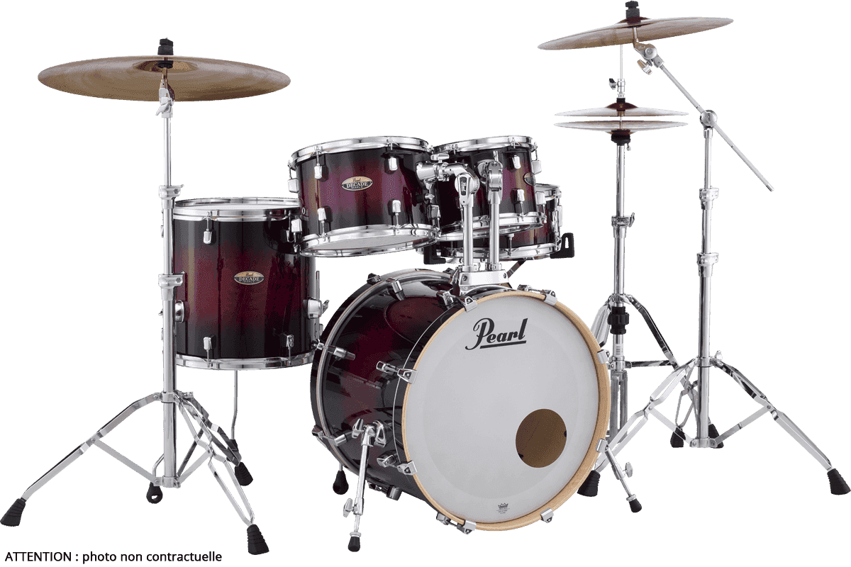 Decade Maple Stage 22 Red Burst