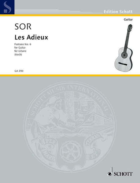 SOR FERNANDO - LES ADIEUX OP. 21 - GUITAR