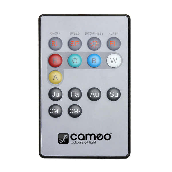 Cameo FLAT BY CAN AFSTANDSBEDIENING - INFRAROOD AFSTANDSBEDIENING VOOR PROJECTOR DOOR CAN