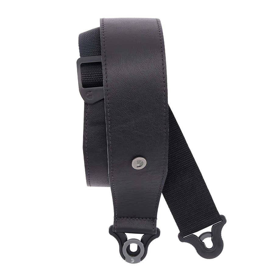 Sangle en Cuir Confort Auto Lock Black