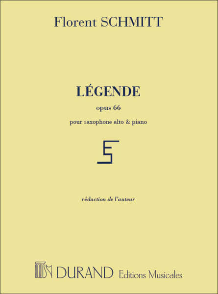Durand Schmitt - Legende - Saxophone et Piano