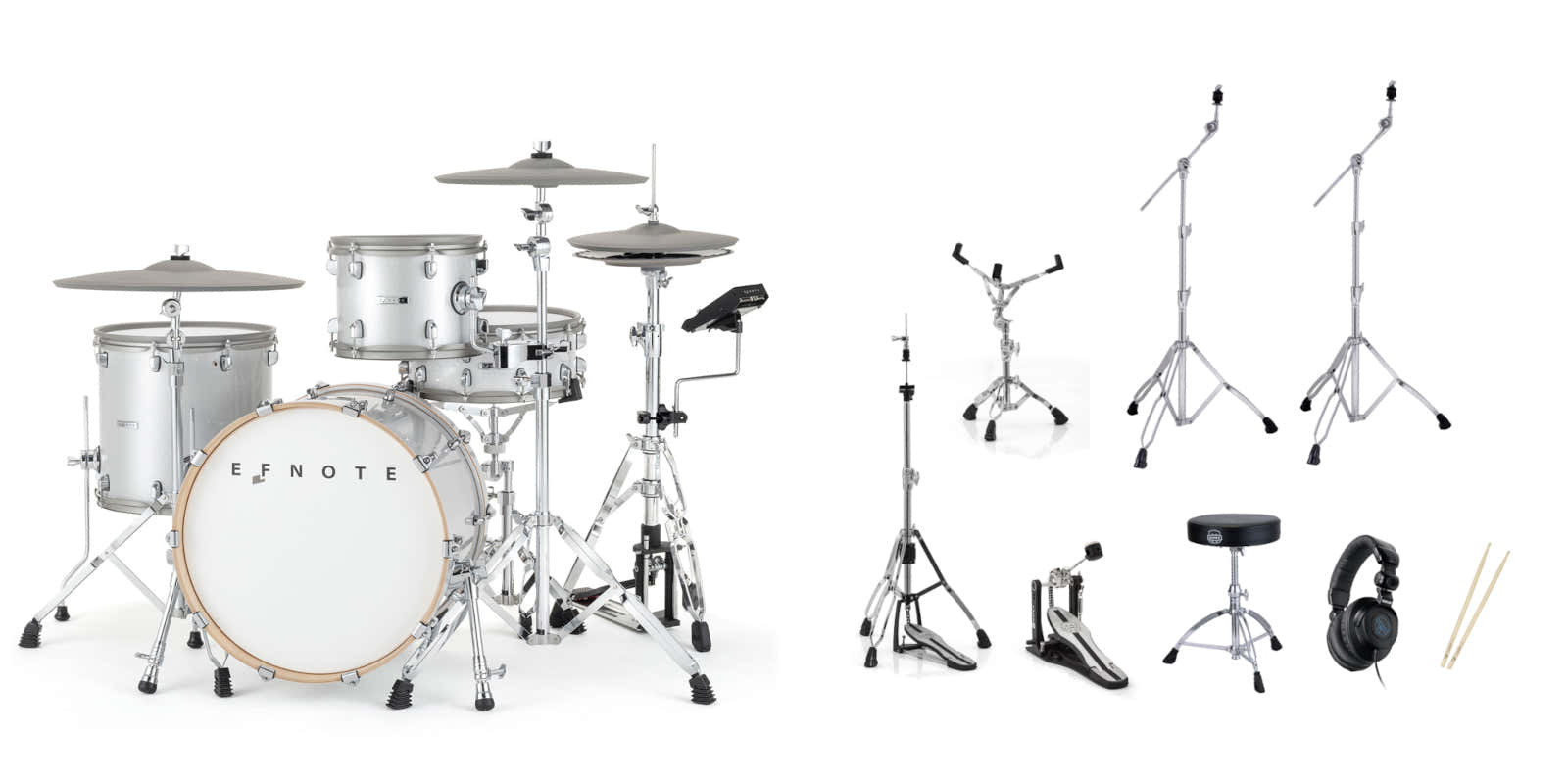 Pack EFD7 Standard Set (white Sparkle)