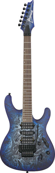 Ibanez S770-CZM Kosmisch Blauw Bevroren Mat Sabre