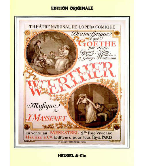 Heugel Massenet - Werther - Ch Piano