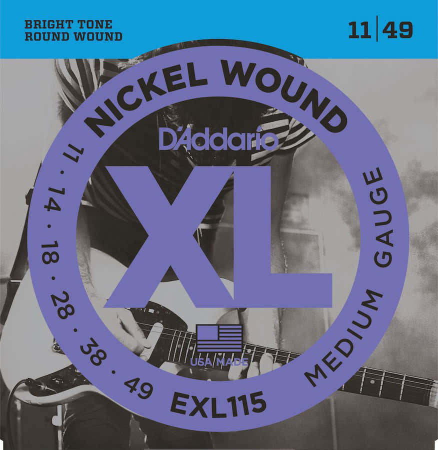 Exl 115 Nickel Wound Medium 11-49
