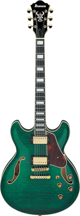 AS93FM-TMG Transparent Moss Green Artcore Expressionist