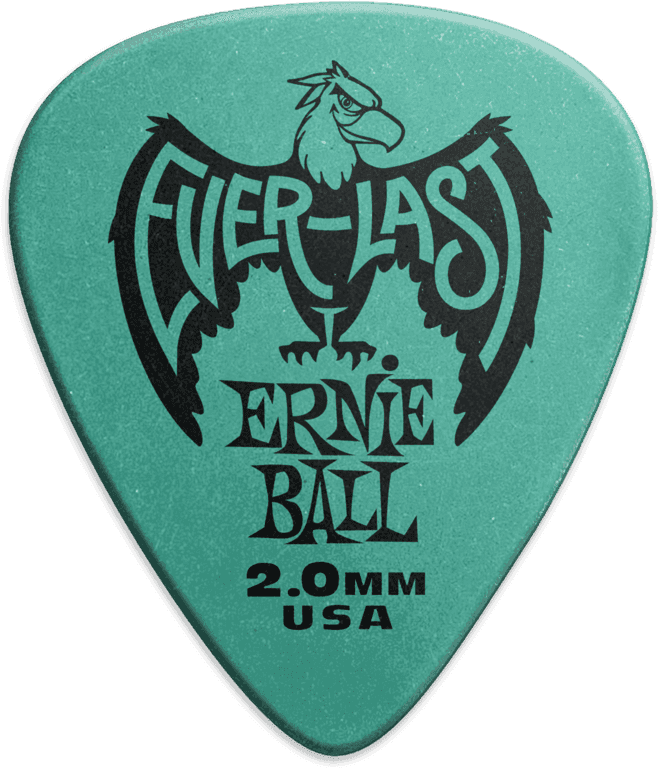 Médiators Everlast Sachet de 12 Bleu Givre 2mm