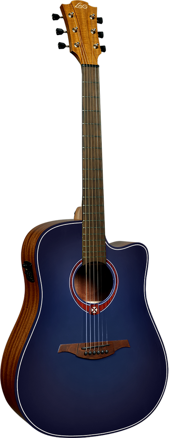Tramontane T-Blue-DCE Dreadnought Ctw Blauw Burst