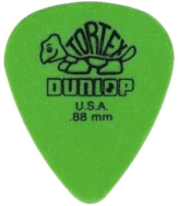 Dunlop TORTEX 0.88MM VERT