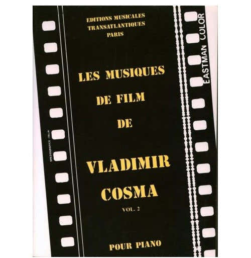 Cosma V. - De filmmuziek van Vladimir Cosma Vol 2 Piano