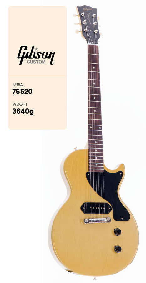 Les Paul Junior 1957 Vos Tv Yellow Cs Hrc