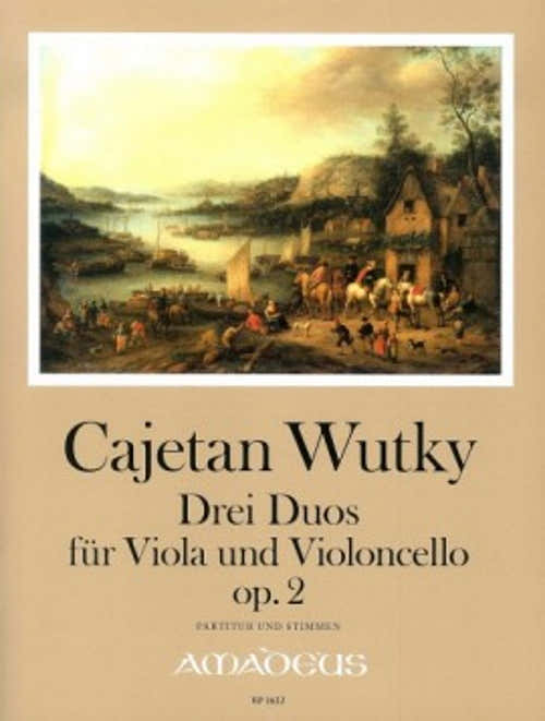 Wutky Cajetan - Drei Duos Op.2 - Alto & Violoncelle