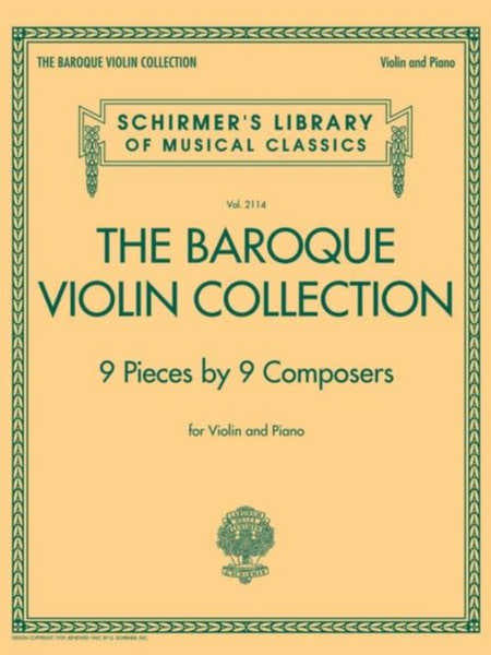 The Baroque Violin Collection - Violon & Piano