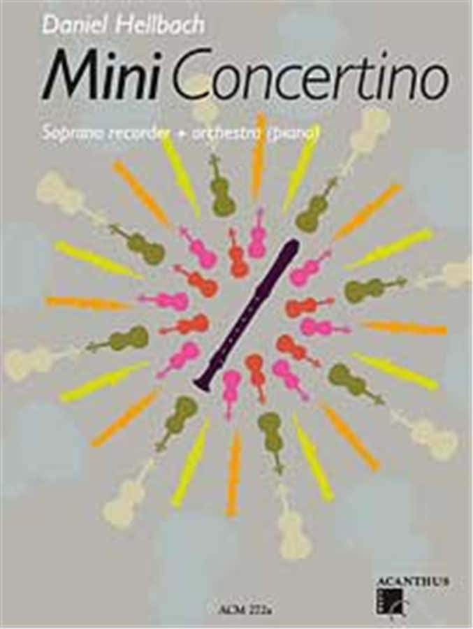 Hellbach Daniel - Mini Concertino - Sopranblokfluit & piano