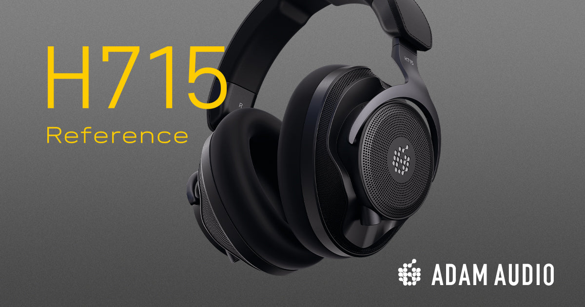 Adam Audio lance le H715 Reference, son nouveau casque ouvert pour le mixage