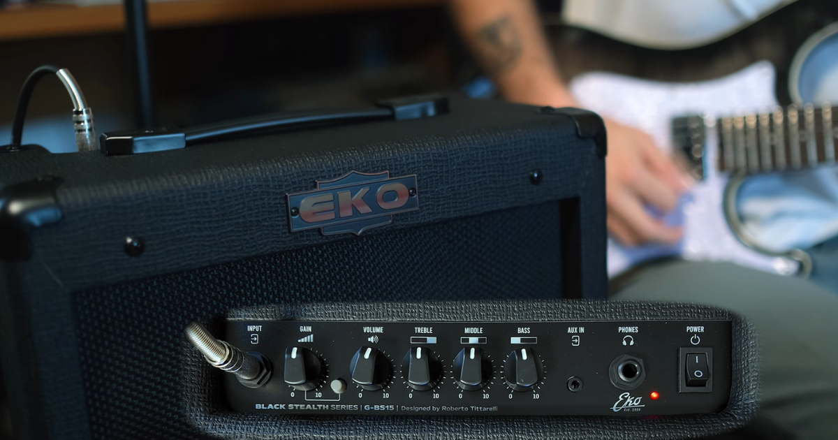 Eko Stealth Black : Test de la gamme d’amplis qui mise sur la simplicité