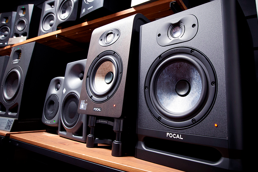 enceintes de studio