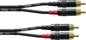 Dubbele RCA-Audiokabel 1,5 M