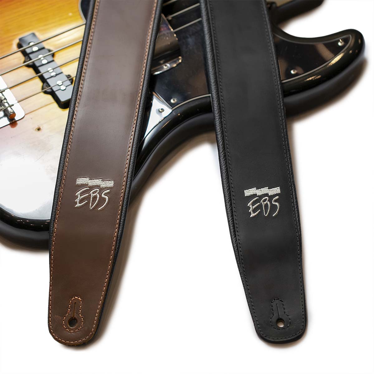 Leren band Smooth Bourbon Brown