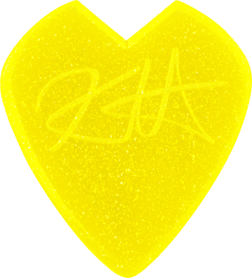 6 x 1,38mm Kirk Hammett Jazz III Yellow Glitter