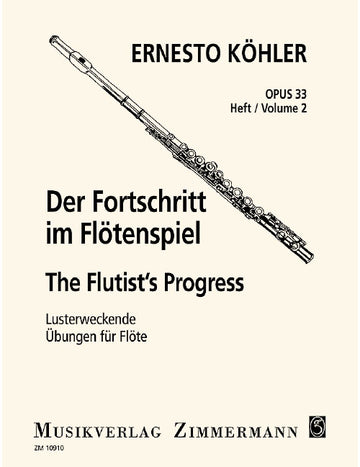 Kähler - Le Progrès Dans L'art De La Flûte Op. 33 - 1-2 Flutes