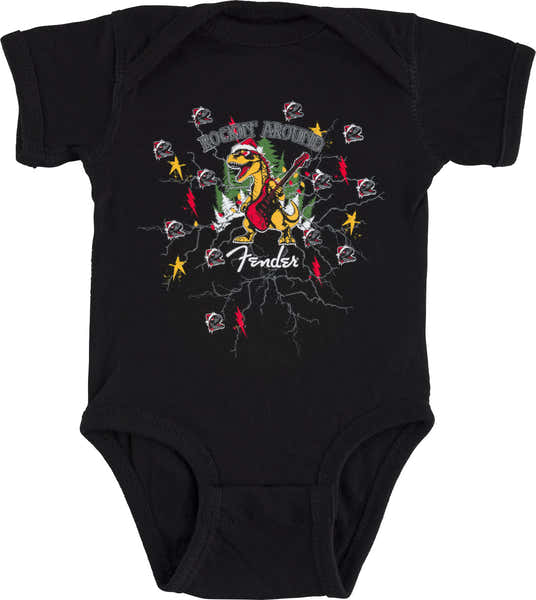"6-12M" Babyromper Kerstdinosaurus 2025