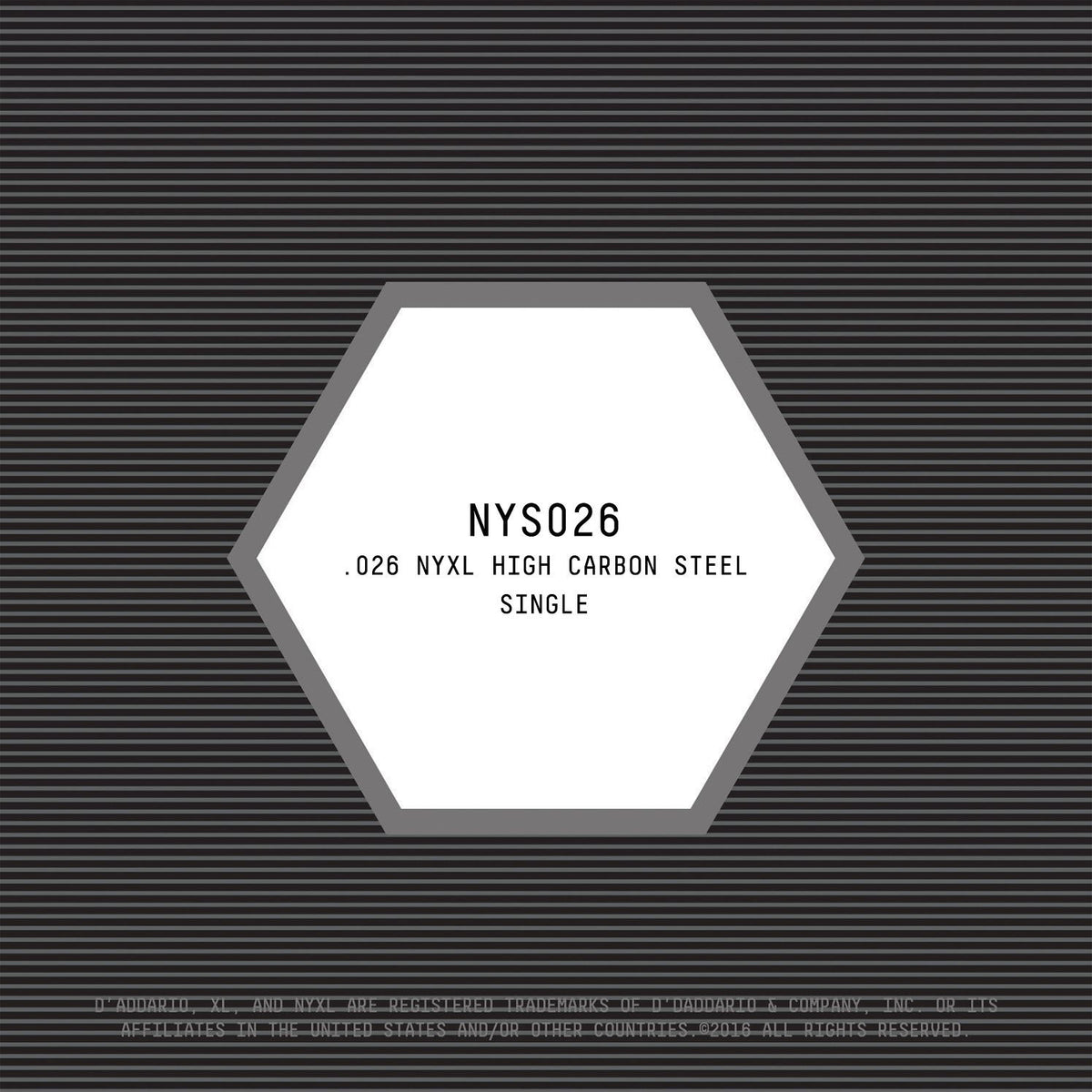 NYS026 Puur Staal 26 (Eenheid)