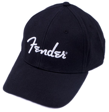 Fender Original-pet, Zwart, Eén maat die de meesten past