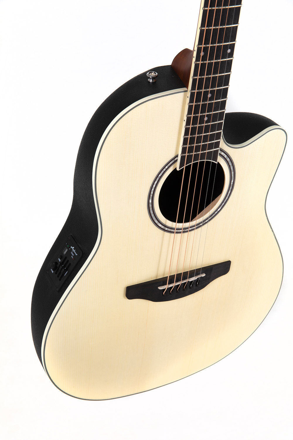 Elektro-Akoestische Gitaar Ab24Ii Cs Mid Cutaway Natural Satin