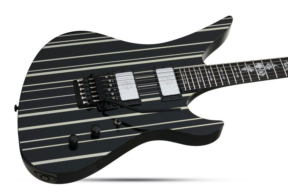 Custom Synyster Gate Signature Zwart Zilver