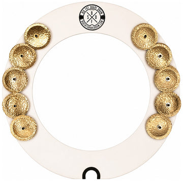 Halo Ring White Copper Snare Bourine BFSD 14"