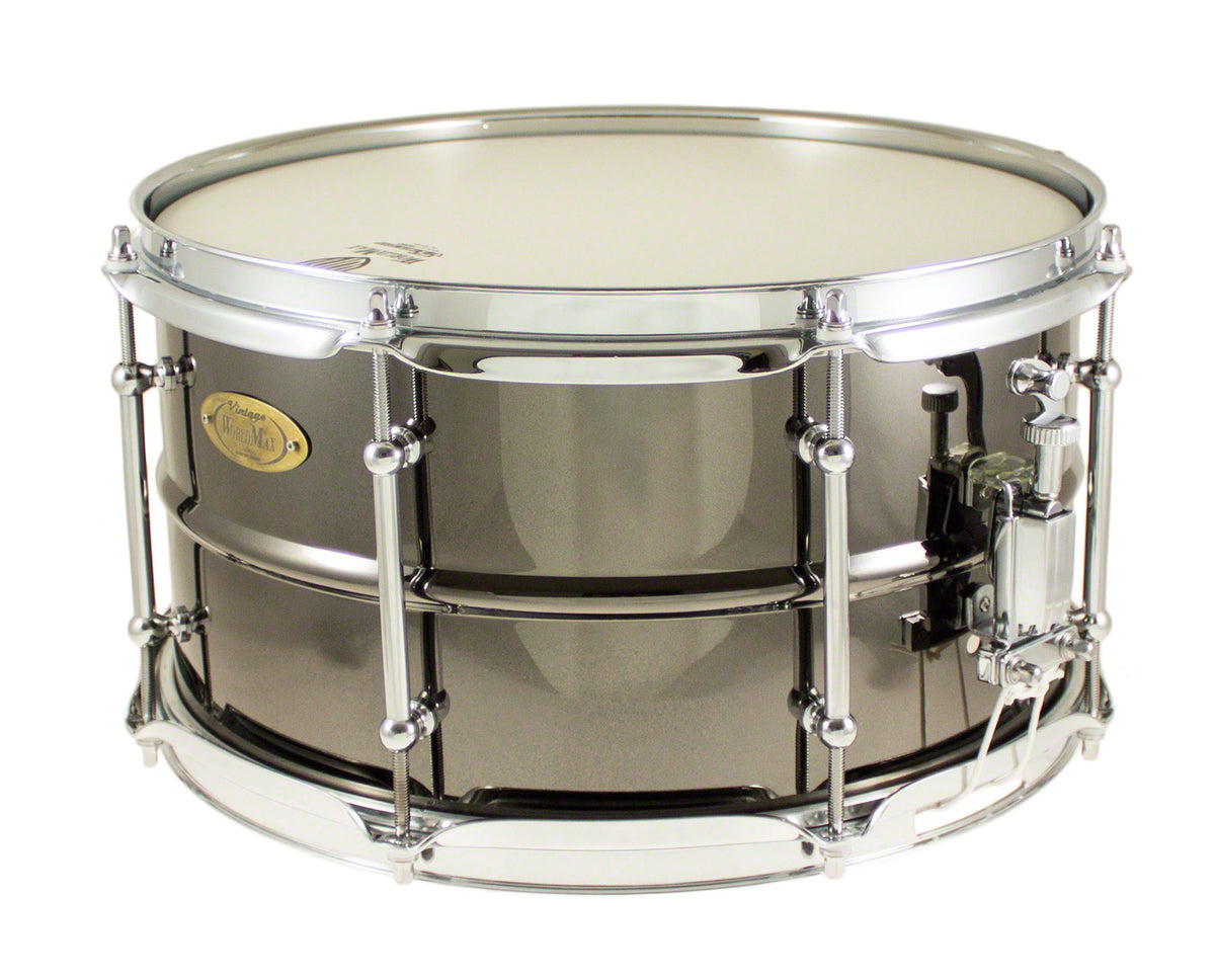 BK-7013SH - BLACK DAWG 13" X 7" SNARE DRUM - BRASS SHELL