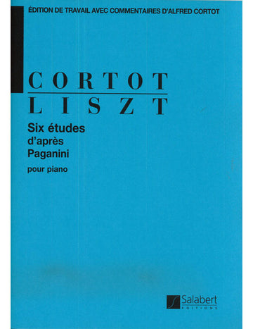 LISZT - 6 ETUDES D'APRES PAGANINI - PIANO