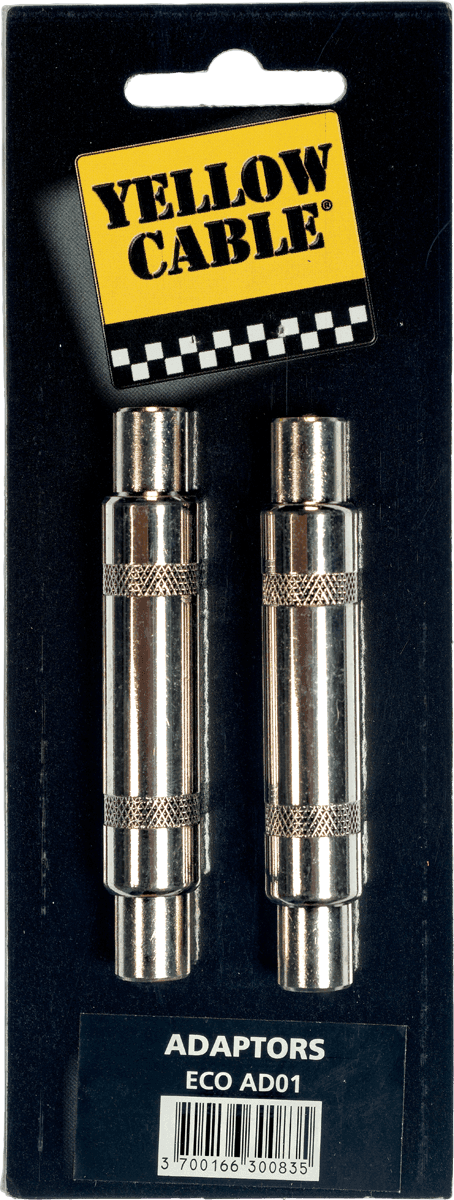 AD01 Adaptateur Jack Fem. Jack Fem. - Lot de 2