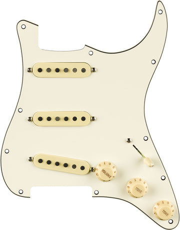 PRE-WIRED STRAT PICKGUARD PURE VINTAGE '59 W/RWRP MIDDE