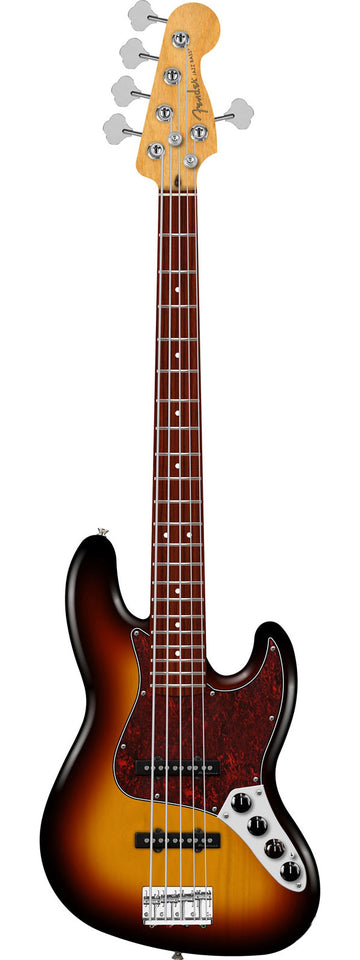 Jazz Bass V Active Player II Modified RW 3 Tone Sunburst
