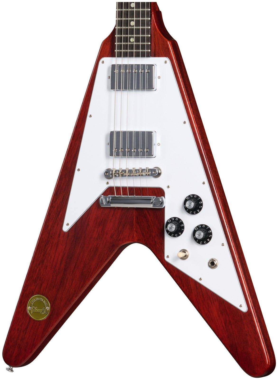 Flying V Medallion 1971 Heruitgave Medallion Kersenrood HR