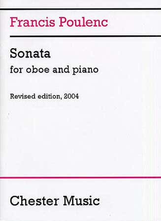 Poulenc Francis - Sonata - Hautbois Piano