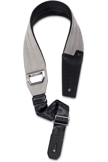 Fabrk - Courroie tissu dos néoprène cuir vegan extra longue - Gray