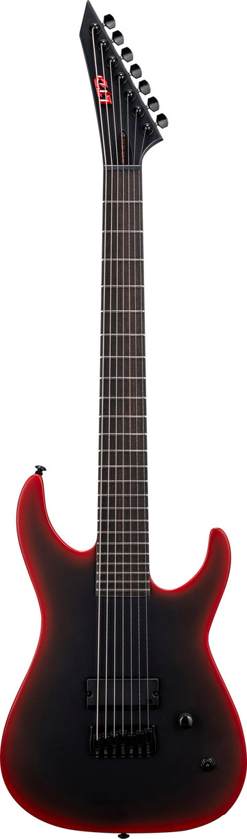 M-7 Bariton HT Zwart Metallic Red Burst Satijn
