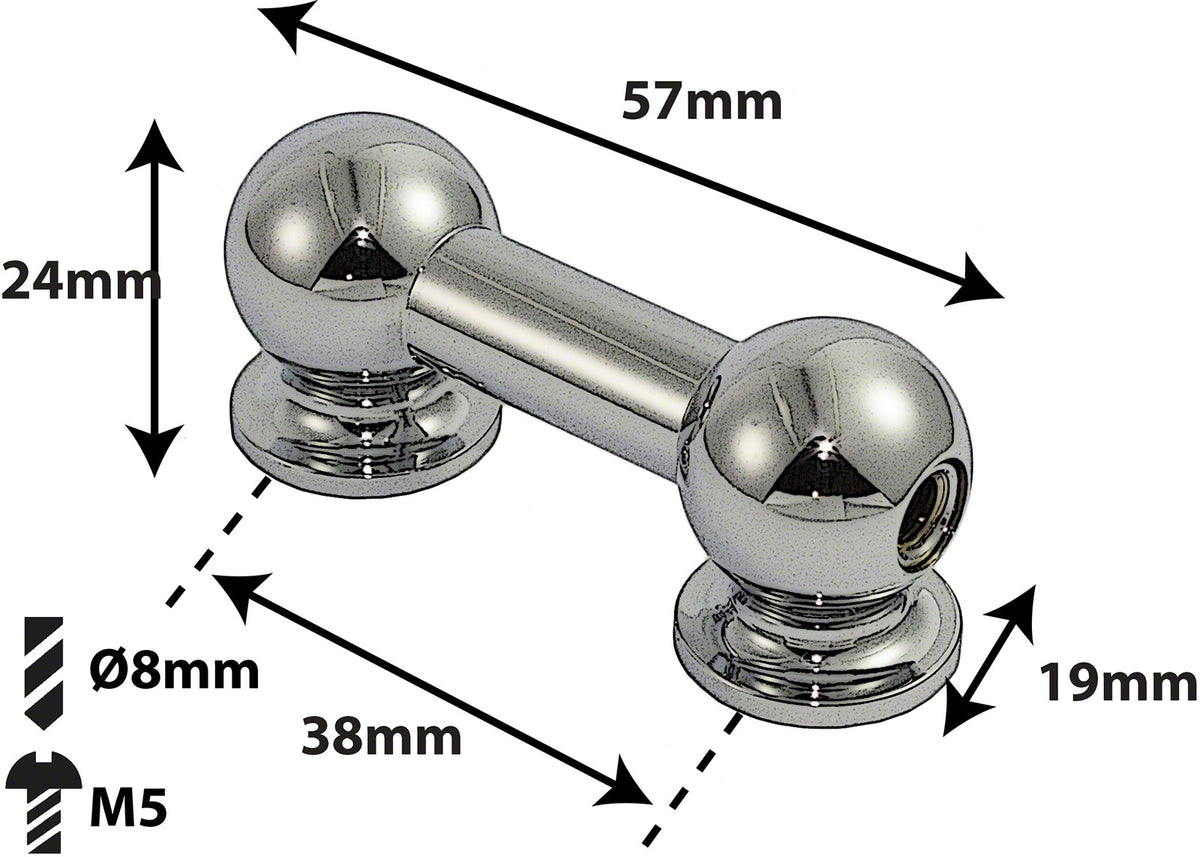 TL10S38 - Coquille Tube - 38mm - Mono Tirant (X1)