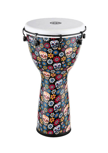 12" Alpine Series Djembe Head Day Of The Dead