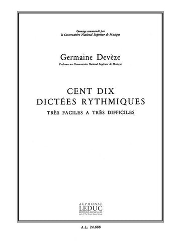 DEVEZE - 110 DICTEES RYTHMIQUES
