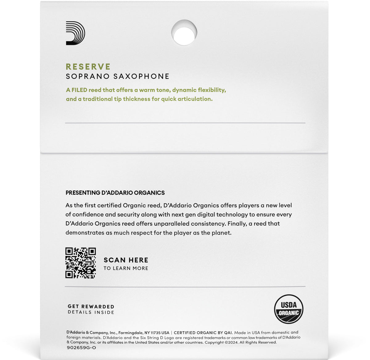 Organic Reserve 3,0+ Sax Soprano (x 3)