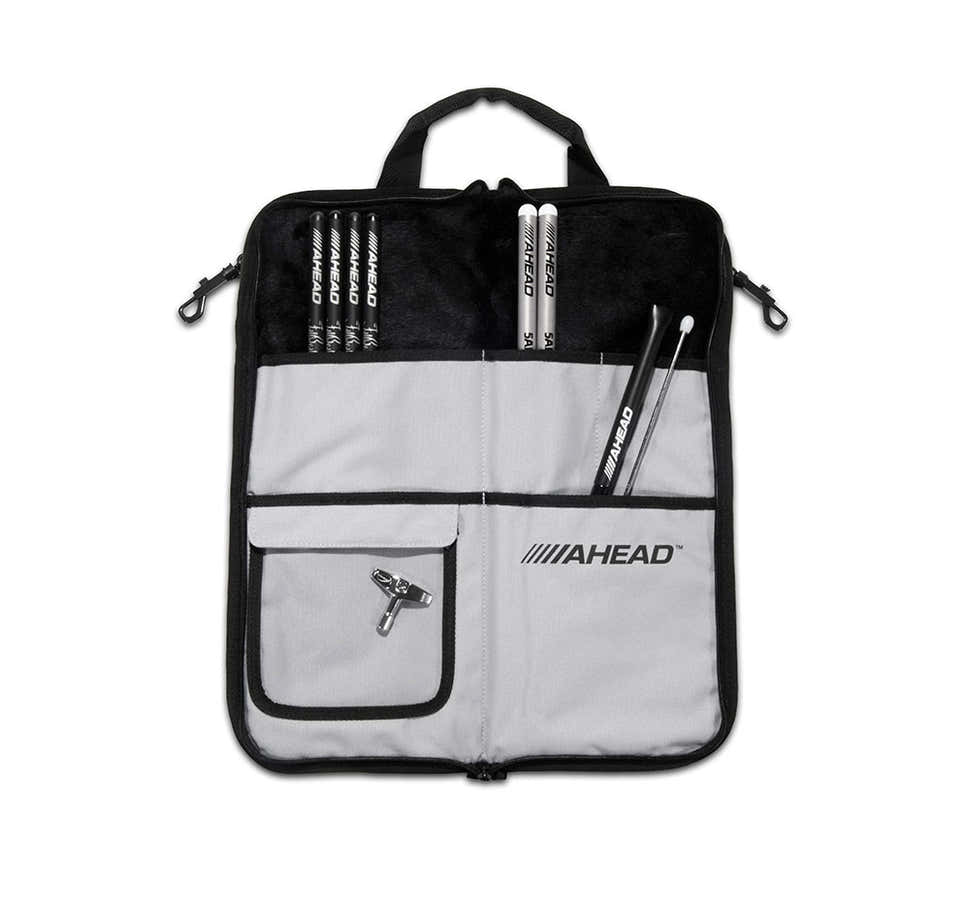 SB3 Sac Baguettes Pro Gris / Noir Fourrure Interieure
