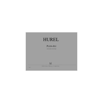 Hurel - Plein Jeu (+ Électronique) - Accordéon et Électronique