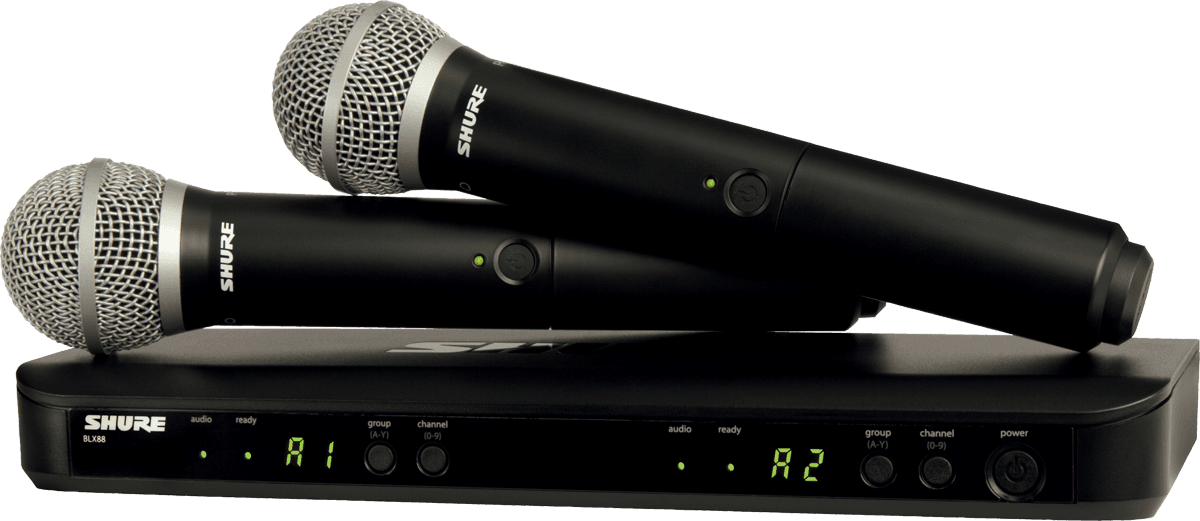 Shure BLX288E-PG58-M17