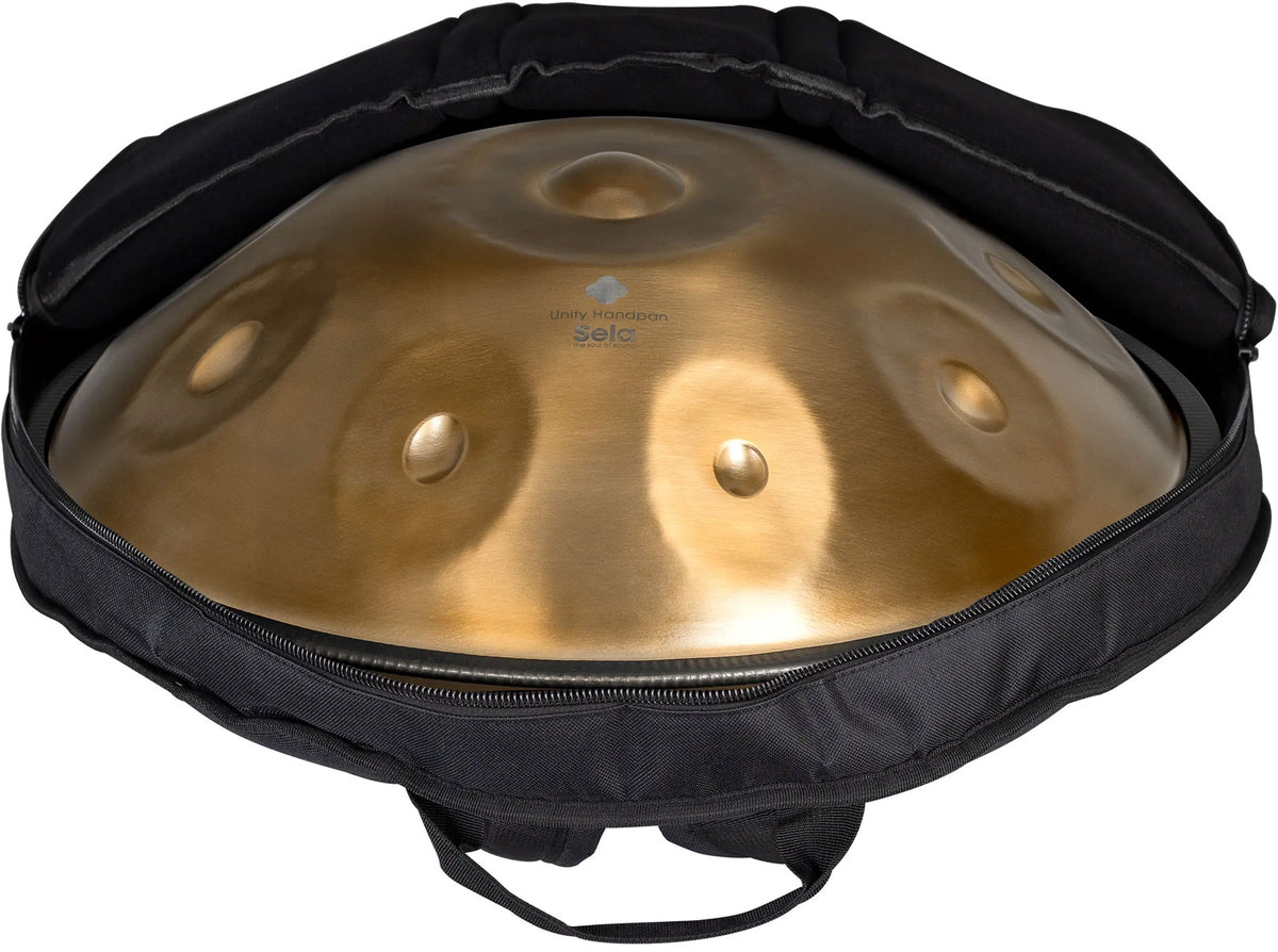 Unity Handpan B2 Amara Roestvrij staal (432 Hz; inclusief gewatteerde tas)