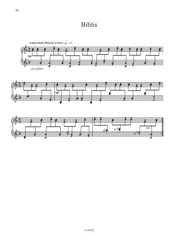 Tharaud - Corpus Volubilis Livre 3 - Piano